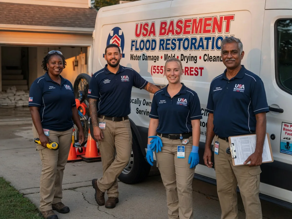 Basement Flood Cleanup company in Leamington, UT