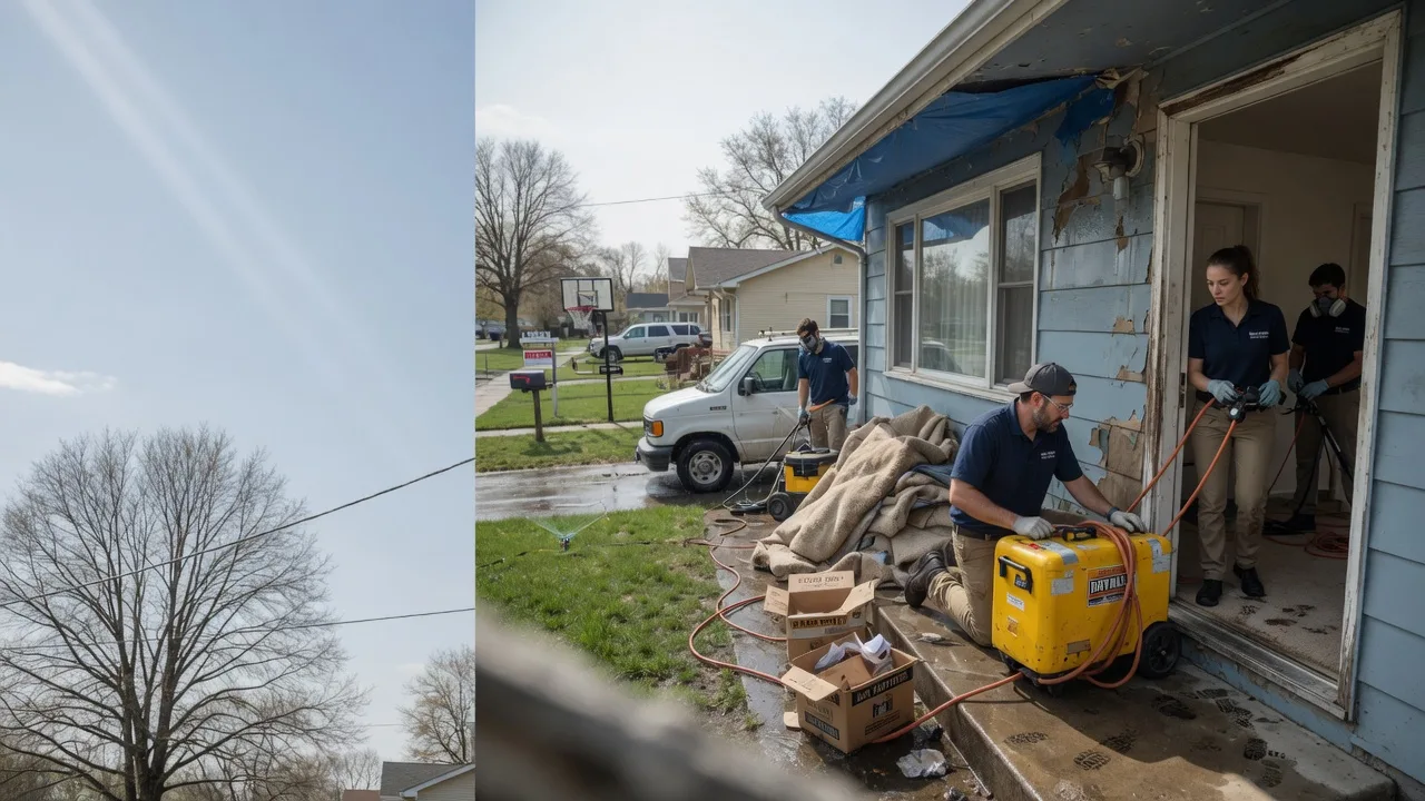 Basement Flood Cleanup in Leamington, UT near me